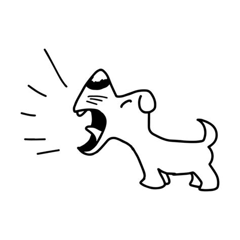 Drawing Barking Dog Royalty-Free Images, Stock Photos & Pictures ...