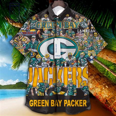 Green Bay Packers The Lambeau Super Bowl Hawaiian Shirt - HomeFavo