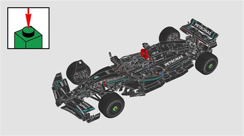 LEGO Technic 42171, Mercedes-AMG F1 W14 E Performance - building instructions - YouTube