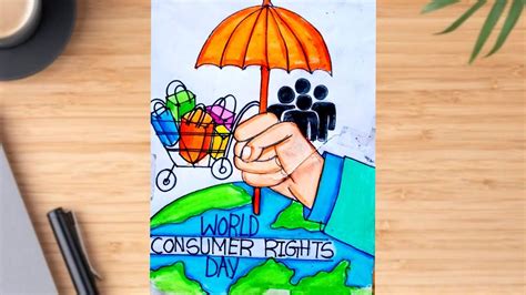 world consumer rights day drawing / World Consumer RightsDay Poster / Consumer Rights Day ...