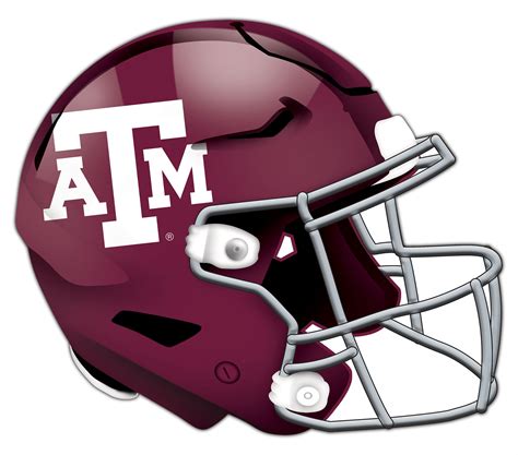 Texas A&M Aggies Authentic Helmet Cutout 24" Wall Art