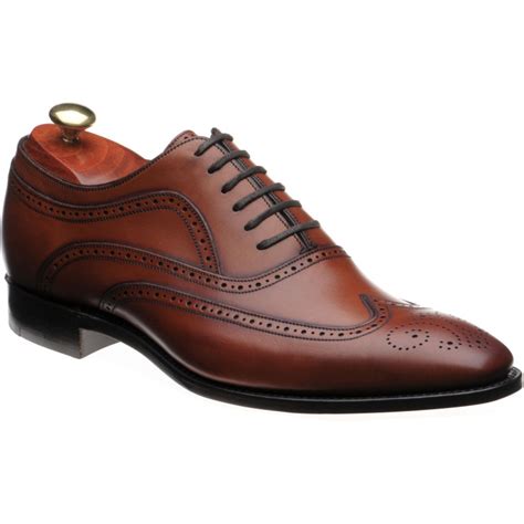 Barker shoes | Barker Anniversary | Vivaldi brogues in Rosewood at Herring Shoes