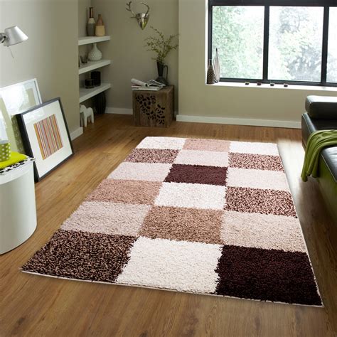 Shag Rugs Modern Area Rug Contemporary Abstract or Solid Shaggy Flokati ...