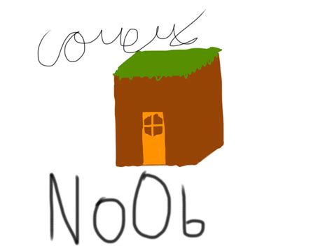 Minecraft noob house by dccorey311 on DeviantArt