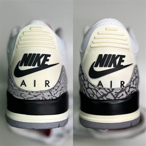 REAL vs FAKE ‘REIMAGINED WHITE CEMENT’ JORDAN 3 // WHICH IS WHICH? : r/Repsneakers