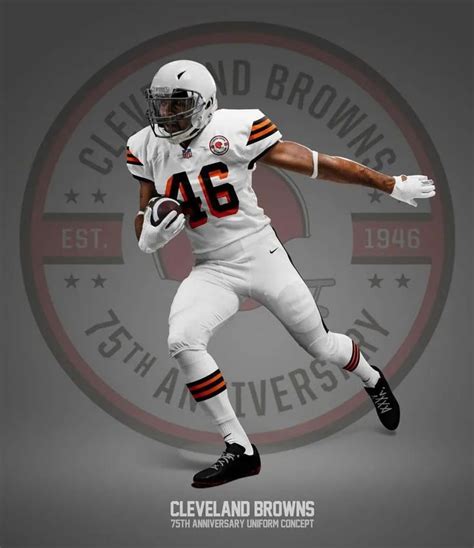 browns color rush uniforms - Shawnee Binkley