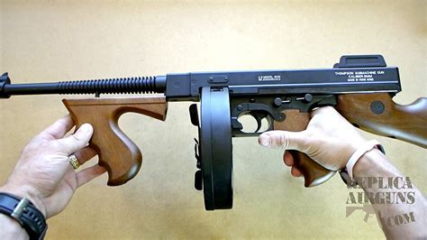 Thompson 1928 Tommy Gun & ICS SG-551 SWAT AEG Airsoft Rifle Aperçu vidéo - Airsoft Factory