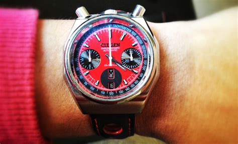 New Watch: 1976 Citizen Bullhead Automatic Chronograph — Schneider Productions