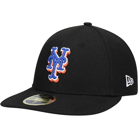 Men's New Era Black New York Mets 2021 Turn Back The Clock Low Profile ...