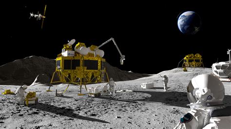 ESA - Moon surface scenario