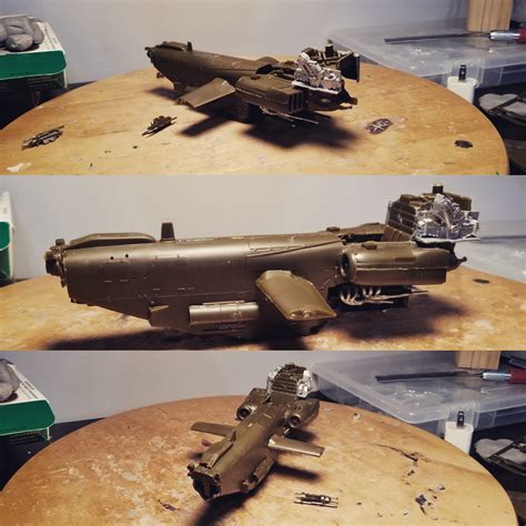 Kitbashing old models to make spaceships | SVSLearn Forums