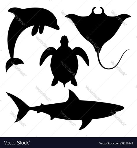 Sea life Royalty Free Vector Image - VectorStock