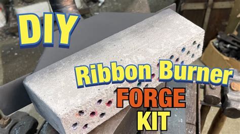 DIY RIBBON BURNER FORGE KIT! INSTRUCTIONAL VIDEO - YouTube