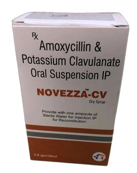 Amoxicillin And Potassium Clavulanate Oral Suspension at Rs 67/month in ...