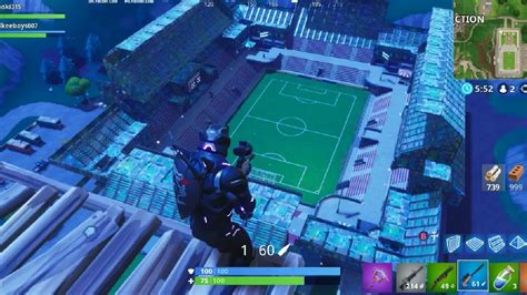 EPIC SOCCER STADIUM - FORTNITE Battle Royale - YouTube