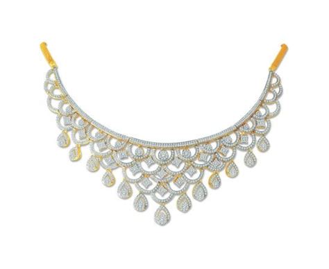 KISNA Diamond Necklace (18c Gold, VVS Diamond) : ₹ 12,19,900 | Diamond ...