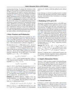 Adaptive Riemannian Metrics on SPD Manifolds | DeepAI