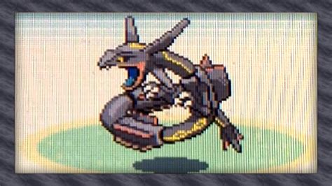 Pokemon Emerald Rayquaza Shiny