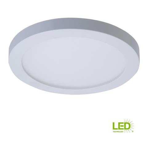 Halo SMD 4 in. White Integrated LED Recessed Round Surface Mount ...