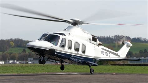 AgustaWestland AW139 Start-Up & Take-Off at Heliport Bern - YouTube