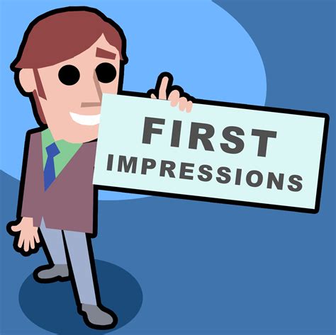 first impression clipart 10 free Cliparts | Download images on Clipground 2024