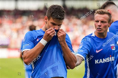 Milos Kerkez Az Alkmaar Celebrates 23 Editorial Stock Photo - Stock ...