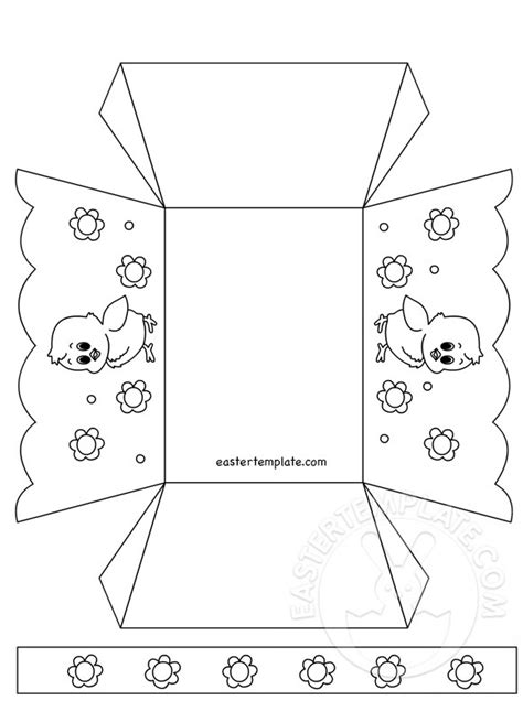 Free Printable Easter Egg Basket Template - Printable Templates Free