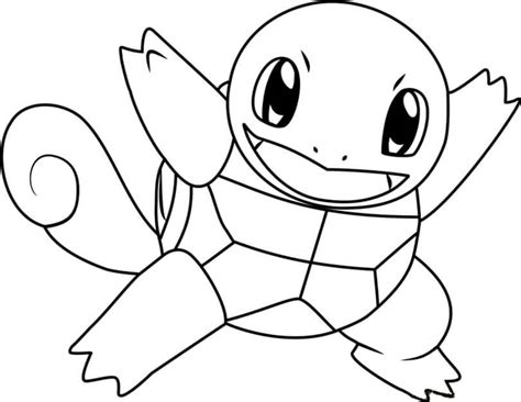 Squirtle Coloring Pages - Free Printable Coloring Pages for Kids