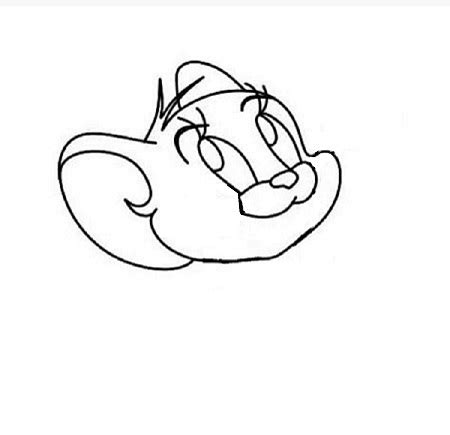 How To Draw Jerry Mouse - A Step By Step Guide