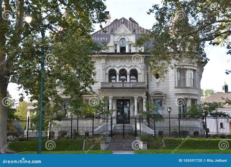 Governor`s Mansion in Salt Lake City, Utah Stock Photo - Image of regal, landmark: 105597720