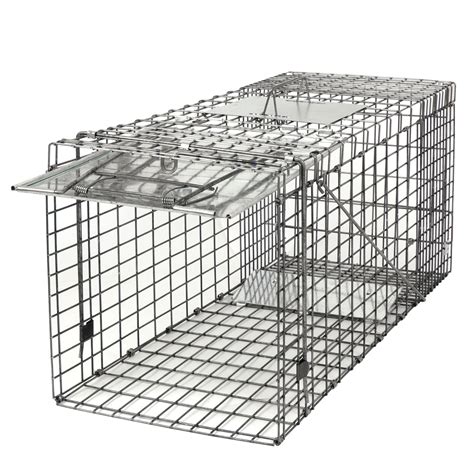 ZENSTYLE Spring Loaded 32" Animal Traps - 32"x12.5"x12" Catch Release ...