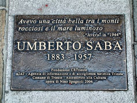 The Trieste of Umberto Saba – Itinerari Triestini