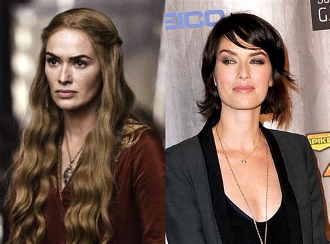 Lena Headey as Cersei Lannister from Game of Thrones Stars In & Out of ...