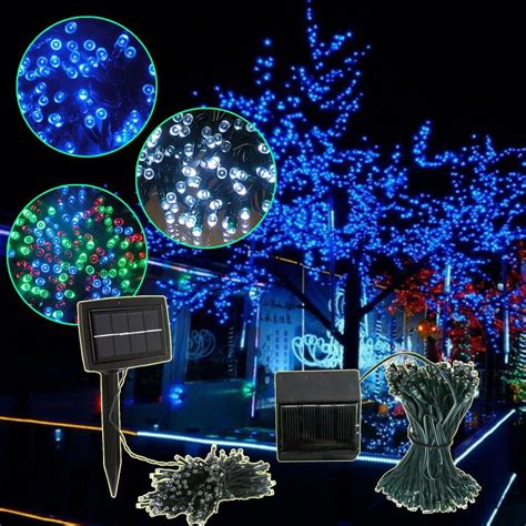 Solar Powered Christmas Lights | Eqazadiv Home Design