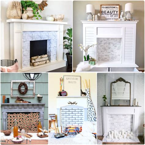 25 DIY Faux Fireplace Ideas: Build Your Own Fake Fireplace - Suite 101