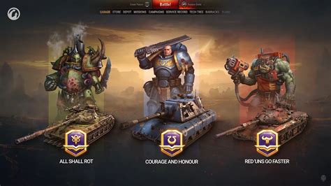 Warhammer 40,000 Headed to the Battlefields of World of Tanks in Season VIII - autoevolution