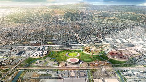 BIG unveils designs for new Oakland A's stadium featuring a rooftop park