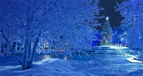 Snowy Christmas Backgrounds - WallpaperSafari