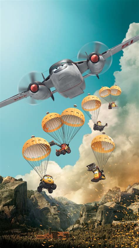 Planes: Fire & Rescue (2014) Phone Wallpaper | Moviemania in 2020 ...