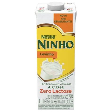 LEITE NINHO 1L SEMIDESNATADO ZERO LACTOSE - lavagnoli