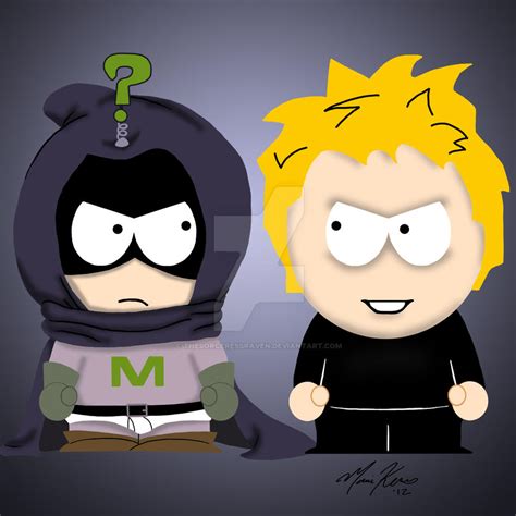 Mysterion VS the Demigod Kenny by TheSorceressRaven on DeviantArt