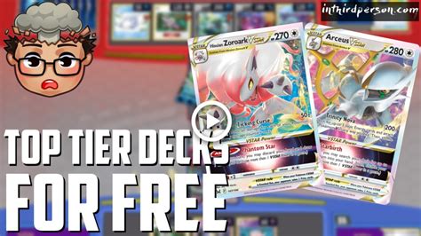 Get Free Top Tier Decks in Pokemon TCG Live RIGHT NOW – In Third Person