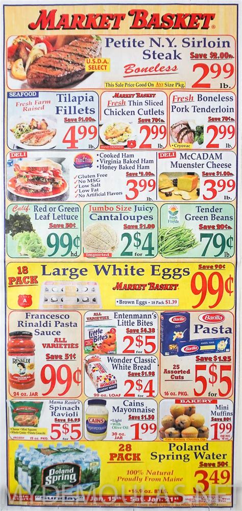 Market Basket Weekly Circular March 10 - 16, 2019 | Grocery market, Basket