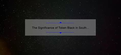 The Significance of Token Black in South Park: A Critical Analysis ...