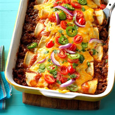 15 Healthy Garlic Beef Enchiladas – Easy Recipes To Make at Home