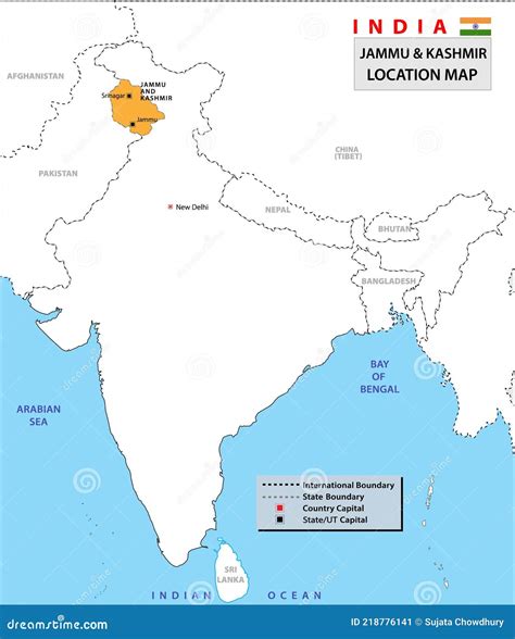 Jammu and Kashmir Map. District Map of Jammu and Kashmir in 2020 ...