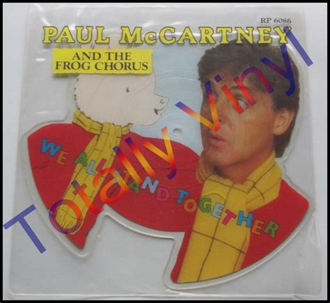 Totally Vinyl Records || McCartney and the Frog Chorus, Paul - We all stand together 7 Inch ...