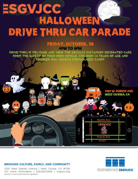 Halloween Drive Thru Car Parade - esgvjcc.org - East San Gabriel Valley ...