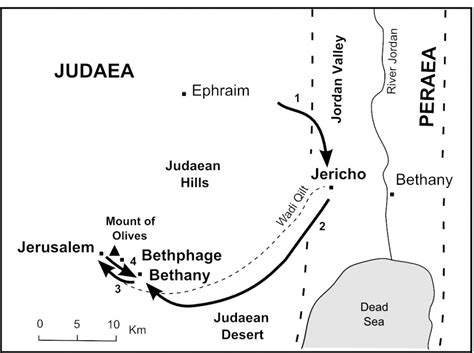 Jesus's entry into Jerusalem - The Bible Journey