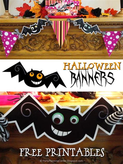 Printable Halloween Party Banners | AllFreePaperCrafts.com